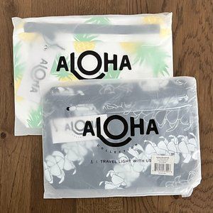 TWO Aloha Small Pouches NWT